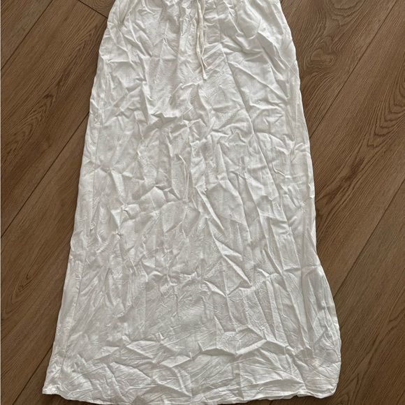NA-KD Maxi Skirt - in White - Picture 1 of 4